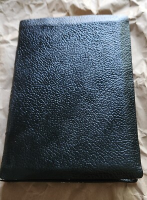 Christian Worker's Holy Bible 1905  Black Leather Cover-image