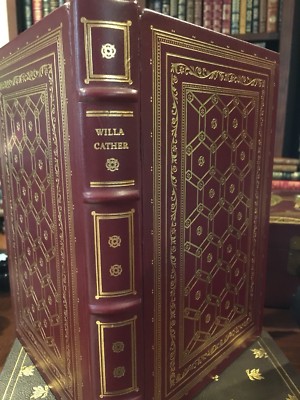 Franklin Library: WILLA CATHER: TROLL GARDEN:  NEBRASKA: SCULPTOR'S FUNERAL-image