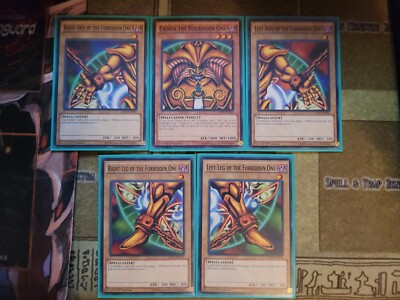 YUGIOH EXODIA THE FORBIDDEN ONE SET LDK2 1ST ED NM-image