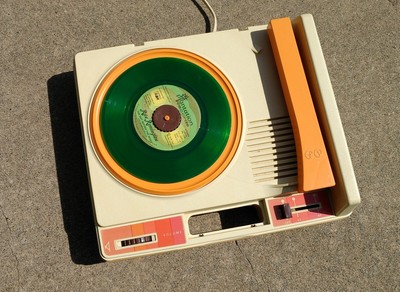 Fisher Price Model 825 Child's Record Player-image