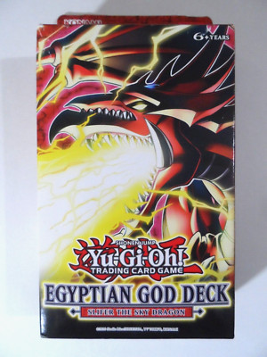 NEW SEALED - Yu-Gi-Oh! TGC Egyptian God Deck ~ Slifer the Sky Dragon (2020)-image