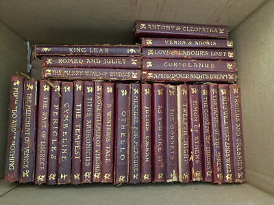 36 Works Shakespeare Temple Series 1900's 35 JM Dent 1 David McKay +Lorna Doone-image