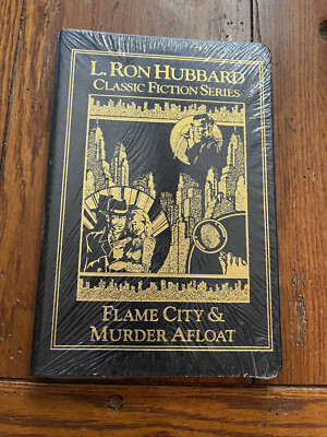 The L. Ron Hubbard Classic Fiction Series Flame City & Murder Afloat Leather Ed.-image