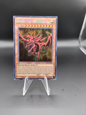 Yu-Gi-Oh! TCG Slifer the Sky Dragon 2016 Mega-Tins CT13-EN001 Limited Secret...-image