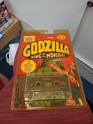 Godzilla King of the Monsters Cassette Story Tape Alien/Amphibion 1998-image