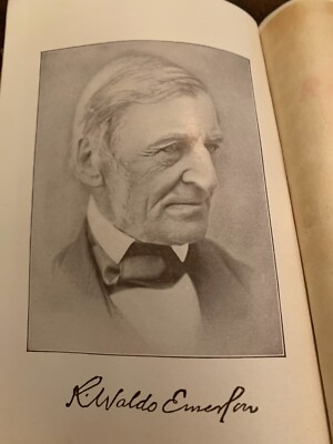 Ralph Waldo Emerson, essays, First Series and Second Series: Two Volumes in One-image