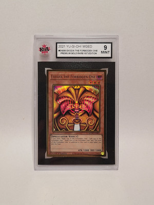 EXODIA THE FORBIDDEN ONE Premium Gold Rare MAGO EL DORADO 9 Mint MGED-EN005-image