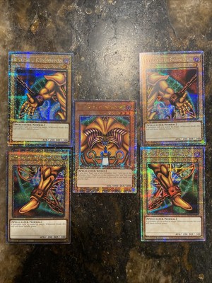 EXODIA FULL SET●YUGIOH●Quarter Century Secret Rare●NM-image