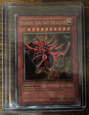 Yu-Gi-Oh Card Slifer the Sky Dragon GBI-001 Secret Rare -image