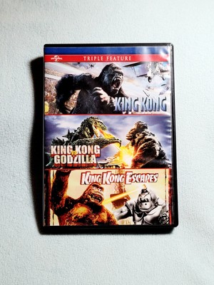 Universal King Kong, King Kong vs Godzilla, King Kong Escapes Movie DVD-image
