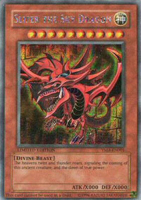 Slifer the Sky Dragon - YMA-EN001 - Secret Rare - Limited Edition x1 - Lightly P-image