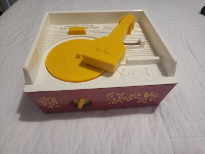 Fisher Price  Record Player With 5 Records-image