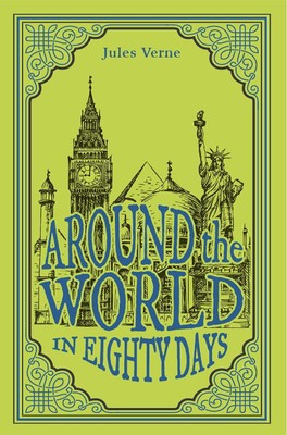Around the World in Eighty Days, Jules Verne Classic Novel, (Phileas Fogg, Adven-image