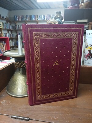 Russia Leaves the War George F Kennan Franklin Library Leatherbound VG HC 1986-image