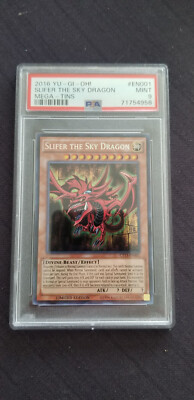 Yugioh Slifer the Sky Dragon CT13-EN001 Secret Limited 2016 Tin Promo PSA 9 317-image