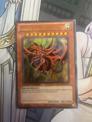 Yu-Gi-Oh! TCG Slifer the Sky Dragon Yugi's Legendary Decks YGLD-ENG01 Limited...-image
