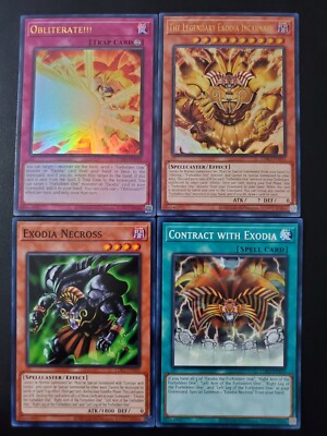 YUGIOH Legendary Exodia Incarnate Exodia Necross Obliterate LDK2 Ultra Rare-image