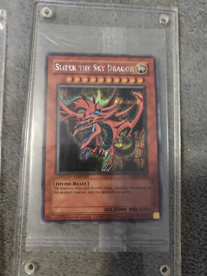 Yugioh Slifer The Sky Dragon YMA-EN001 Ani-Manga Promo SEALED M/NM x1-image