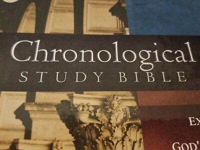 Nelson Thomas The Chronological Study Bible Signature Series International -image