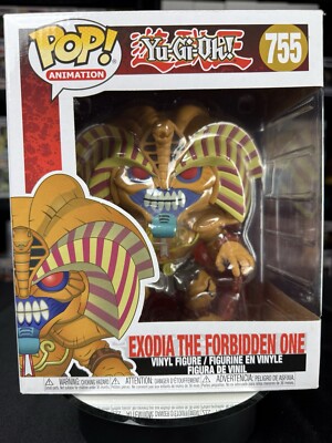 6 Inch Funko Pop - Exodia the Forbidden One 755 - Yu-Gi-Oh - Pop Animation-image