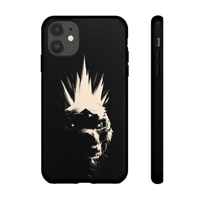 Edgy Monster Phone Case, Tough Cases for Gamers, Gifts for Nerds, JDM Godzilla-image