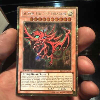 Slifer the Sky Dragon PGLD-EN032 Premium Gold Unlimited-image