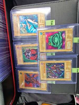 YuGiOh Konami 1999 Premium Pack 1 Gem Mint sleeved and toploaded psa worthy-image