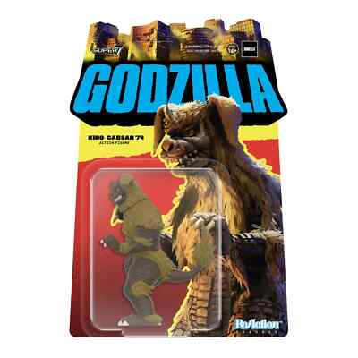 King Caesar - Godzilla - Toho - Wave 6 -  Reaction Figures - Super7 - Case Fresh-image