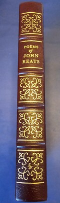 Easton Press The Poems Of John Keats - 1980 Leather Collectors Edition Very Good-image