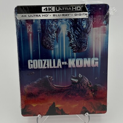 Godzilla Vs Kong 4KUHD Steelbook -image
