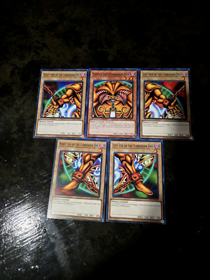 Yugioh Common Exodia The Fobidden One Set LDK2 LDK2-ENY04 Exodia Set-image