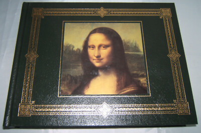 Leonardo Da Vinci by D. M. Field Wellfleet Press Leather Gilt Fine Binding VG-image