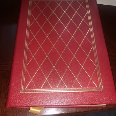 Easton Press Tales of Guy De Maupassant 1977 Leather Bound With Original Receipt-image