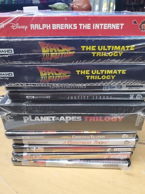 4K Movie Lot- You Choose! NEW SEALED. UHD, Blu Ray, some with Slip Covers-image