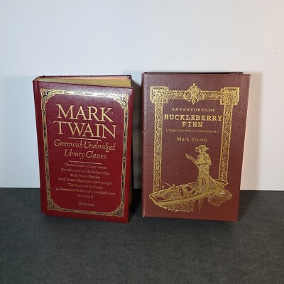 Adventures of Huckleberry Finn by Mark Twain Easton Press Greenwich Unabridged-image