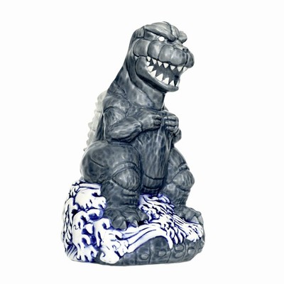 Mondo Tee-Kis Godzilla 1974 Tiki Mug Multi-Color Variant - RARE-image