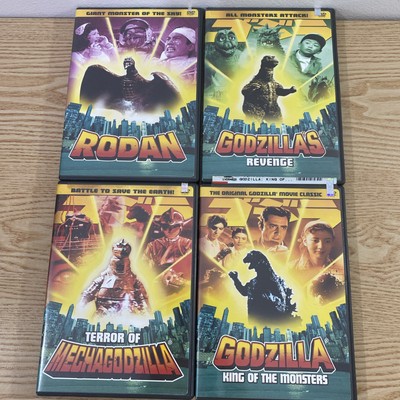 Godzilla Lot - Mechagodzilla Godzilla King Of Monsters Godzillas Revenge & Rodan-image