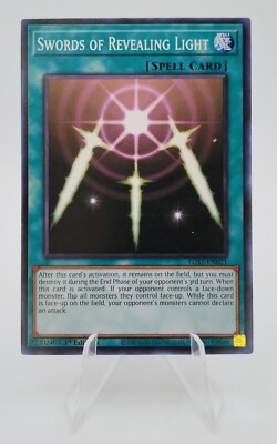 Swords of Revealing Light 1st Edition EGS1-EN021 Egyptian... 2021 Yu-Gi-Oh Card-image