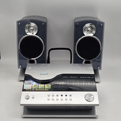 RARE Fisher TAD-MCR350M Micro Stereo System Tape/CD Player/Radio Work Flawlessly-image