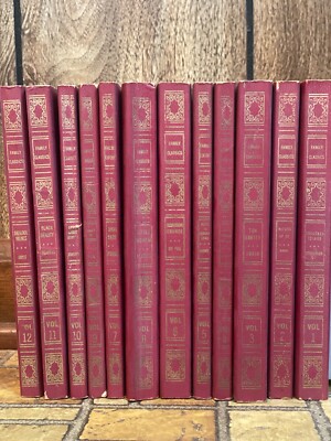Award Books Inc leather bound  best seller classics series 12 volumes USA-image
