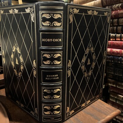 Franklin Library: HERMAN MELVILLE:  MOBY DICK: CAPTAIN AHAB: CALL ME ISHMAEL-image