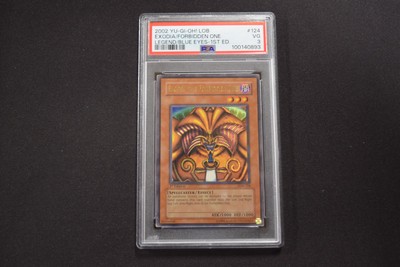 Exodia The Forbidden One 2002 Yu-Gi-Oh! LOB 1st Edition PSA 3 VG-image