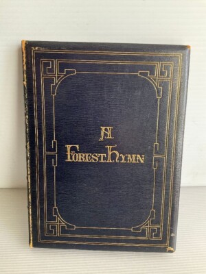 1860 First Edition A FOREST HYMN William Cullen Bryant POETRY*Nice Illustrations-image