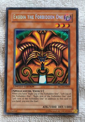 Exodia the Forbidden One MC1-EN001 Master Collection Volume 1 Limited Edition-image