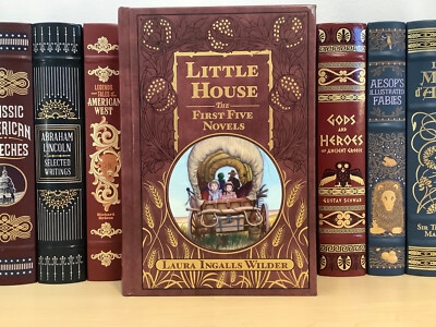 Little House : The First Five Novels by Laura Ingalls Wilder - leather-bound-image