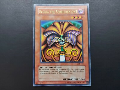 Yugioh - Exodia the Forbidden One LOB-124 Ultra Rare Asian English AE-image
