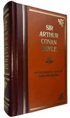 The Celebrated Cases of Sherlock Holmes by Sir Arthur Conan Doyle Bonded Leather-image