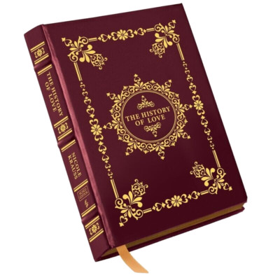 Easton Press The History of Love by Nicole Krauss Leather Sold Out New SIGNED-image