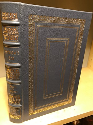 Easton Press Shadow's End by Sheri Tepper  SIGNED  Sci Fi Series-image