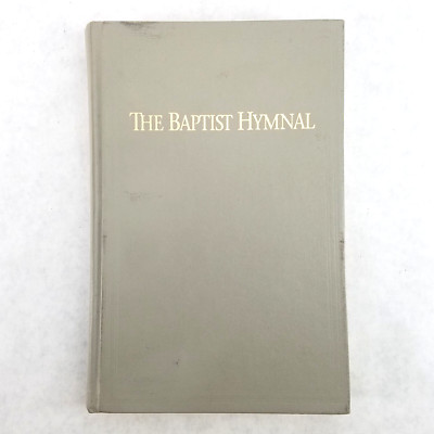 THE BAPTIST HYMNAL Hymn Book 1991 With Music Notes Convention Press Grey HB-image